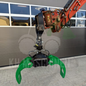 Minibagger MS03 Pendelrahmen mit hydraulischer Verladezange